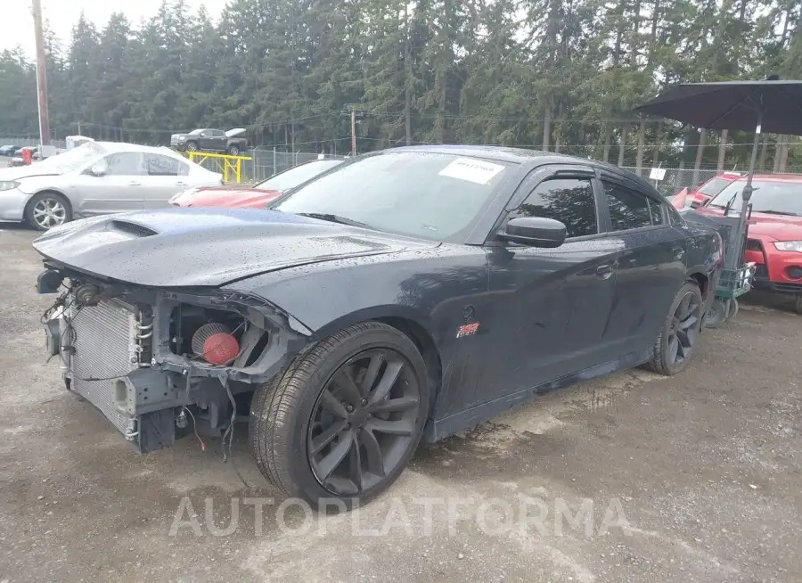 DODGE CHARGER 2018 vin 2C3CDXGJ5JH117017 from auto auction Iaai