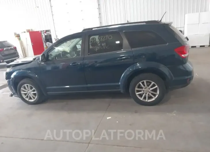 DODGE JOURNEY 2015 vin 3C4PDDBG0FT611761 from auto auction Iaai