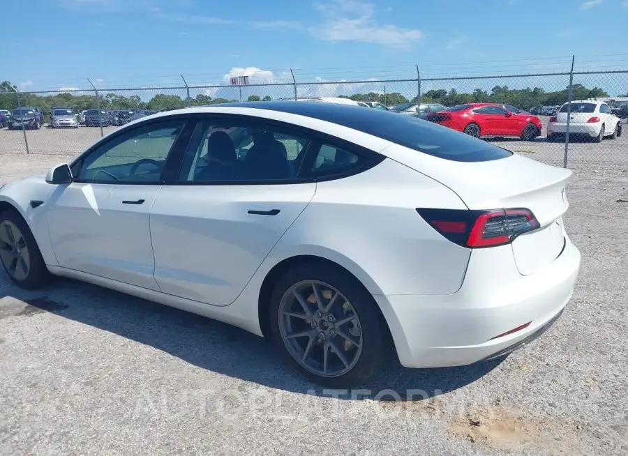 TESLA MODEL 3 2023 vin 5YJ3E1EA5PF385671 from auto auction Iaai