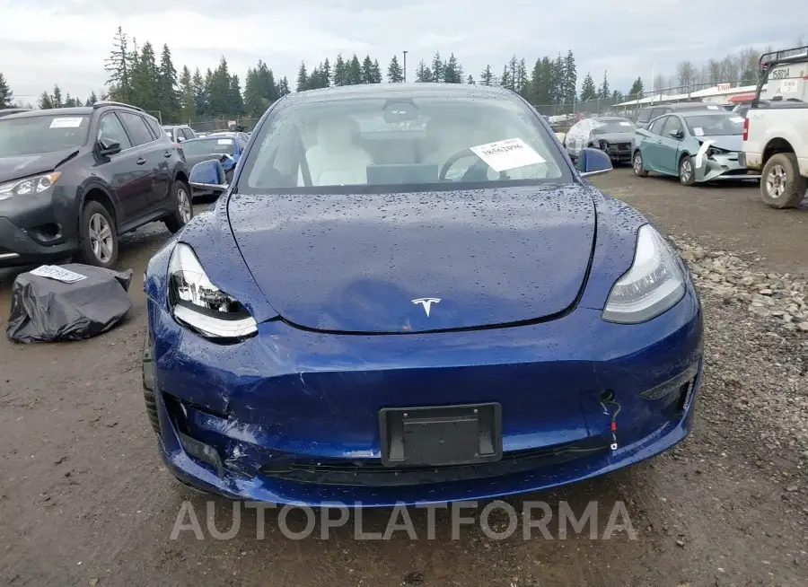 TESLA MODEL 3 2019 vin 5YJ3E1EAXKF543074 from auto auction Iaai