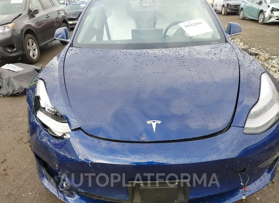 TESLA MODEL 3 2019 vin 5YJ3E1EAXKF543074 from auto auction Iaai