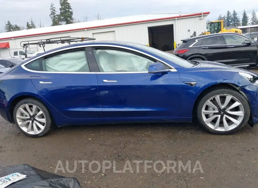 TESLA MODEL 3 2019 vin 5YJ3E1EAXKF543074 from auto auction Iaai