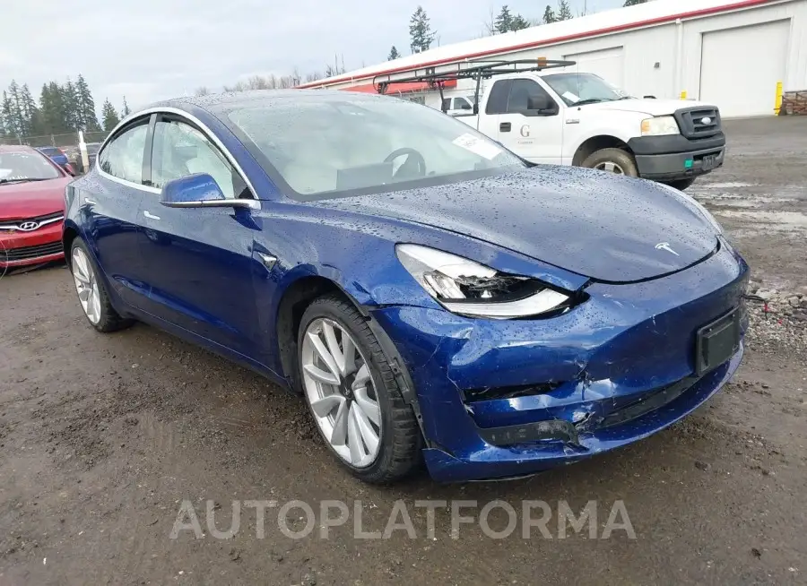 TESLA MODEL 3 2019 vin 5YJ3E1EAXKF543074 from auto auction Iaai