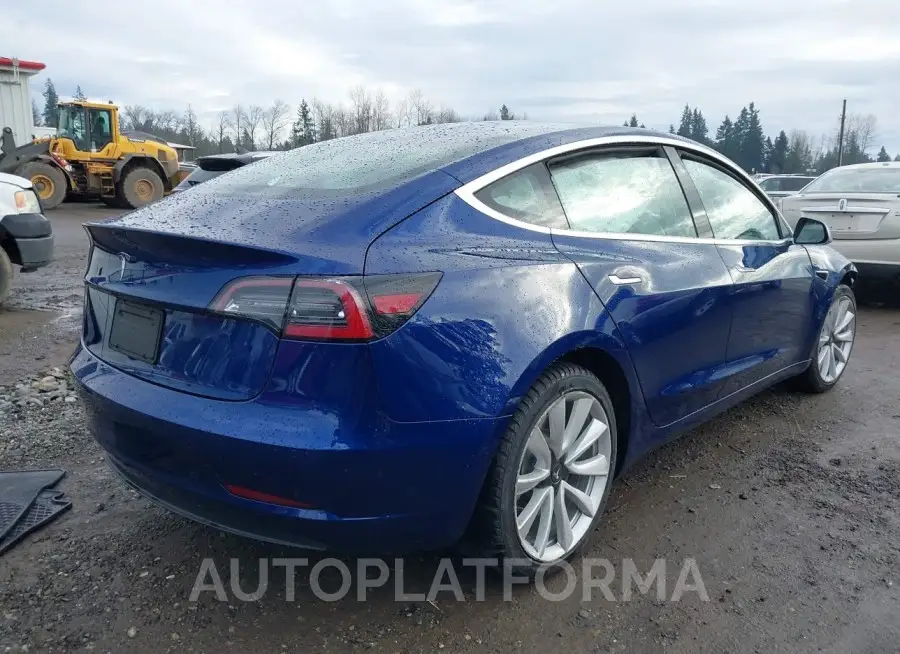 TESLA MODEL 3 2019 vin 5YJ3E1EAXKF543074 from auto auction Iaai