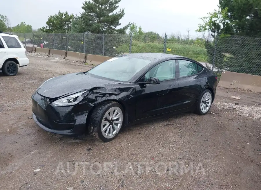 TESLA MODEL 3 2021 vin 5YJ3E1EB6MF032683 from auto auction Iaai