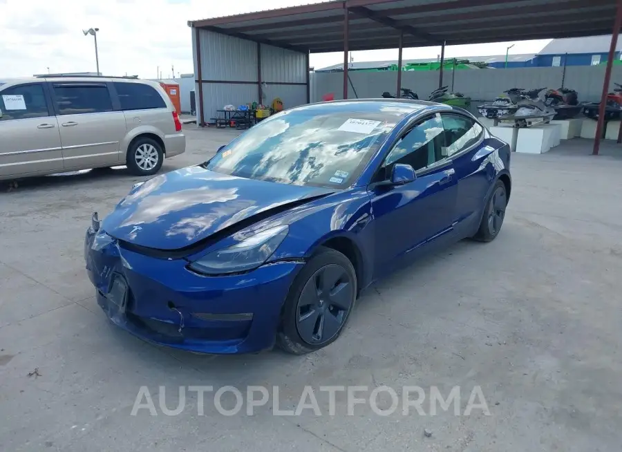 TESLA MODEL 3 2021 vin 5YJ3E1EB9MF066228 from auto auction Iaai