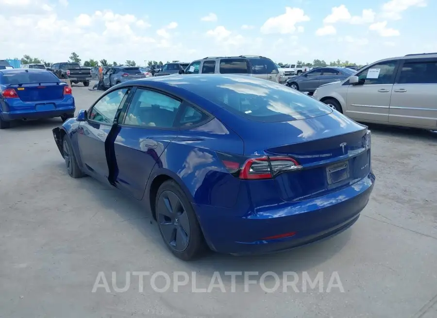 TESLA MODEL 3 2021 vin 5YJ3E1EB9MF066228 from auto auction Iaai