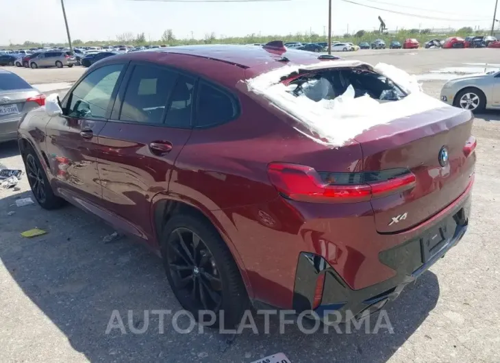 BMW X4 2023 vin 5UX33DT0XP9S91960 from auto auction Iaai