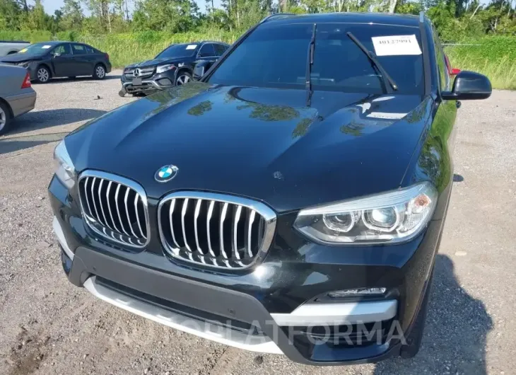 BMW X3 2020 vin 5UXTY3C08L9D53235 from auto auction Iaai