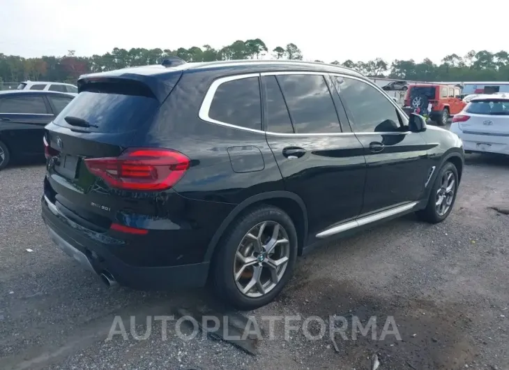 BMW X3 2020 vin 5UXTY3C08L9D53235 from auto auction Iaai