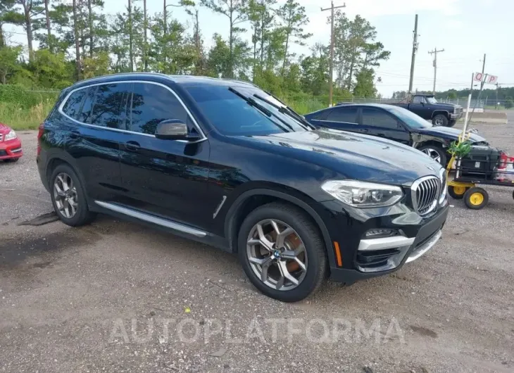 BMW X3 2020 vin 5UXTY3C08L9D53235 from auto auction Iaai