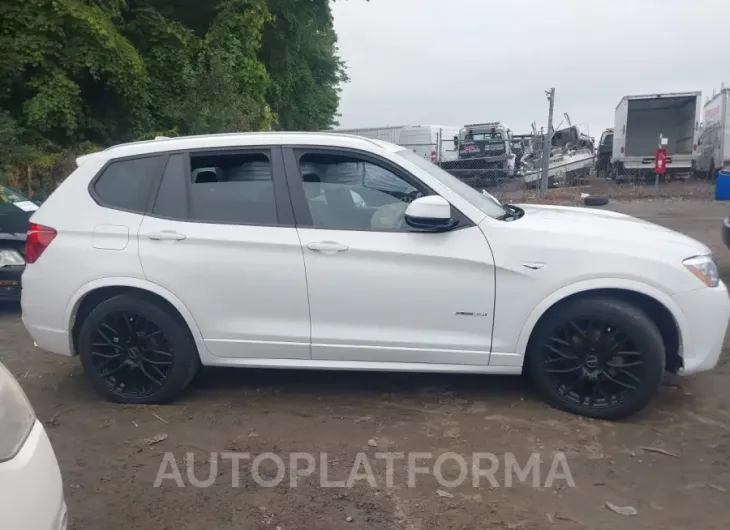 BMW X3 2016 vin 5UXWX7C51G0R18113 from auto auction Iaai