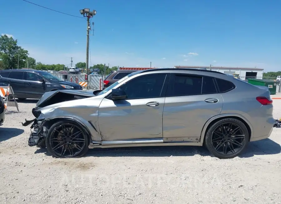 BMW X4 M 2020 vin 5YMUJ0C00LLU67083 from auto auction Iaai