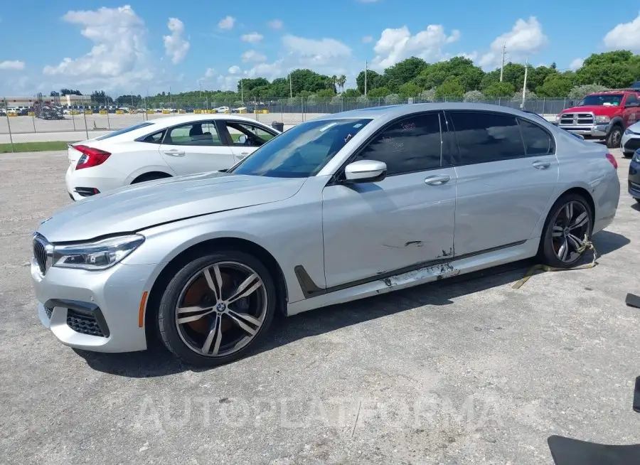 BMW 750I 2019 vin WBA7F2C52KB239778 from auto auction Iaai