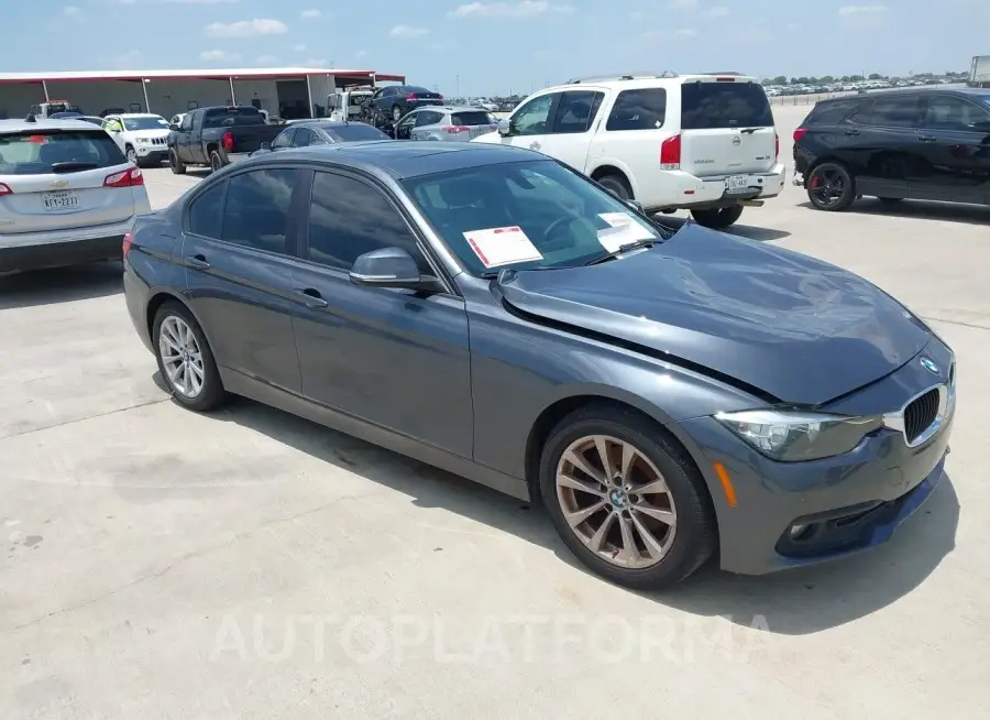 BMW 320I 2016 vin WBA8E1G5XGNT35725 from auto auction Iaai