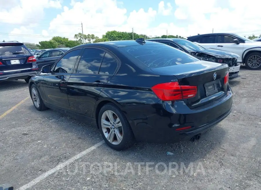 BMW 328I  2016 vin WBA8E9G59GNT47640 from auto auction Iaai