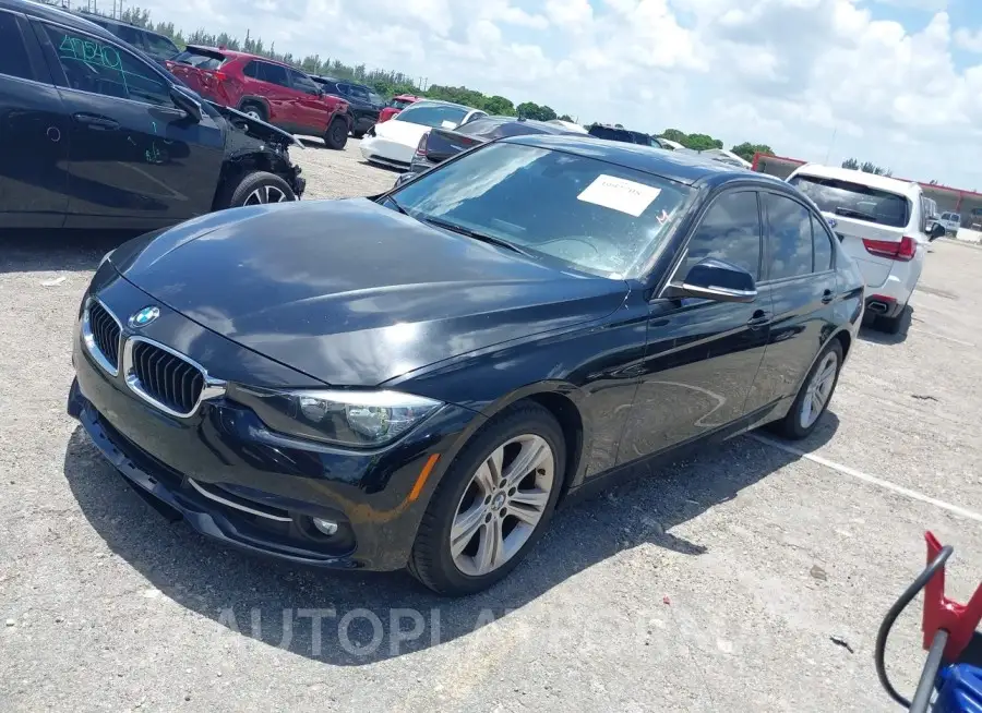 BMW 328I  2016 vin WBA8E9G59GNT47640 from auto auction Iaai