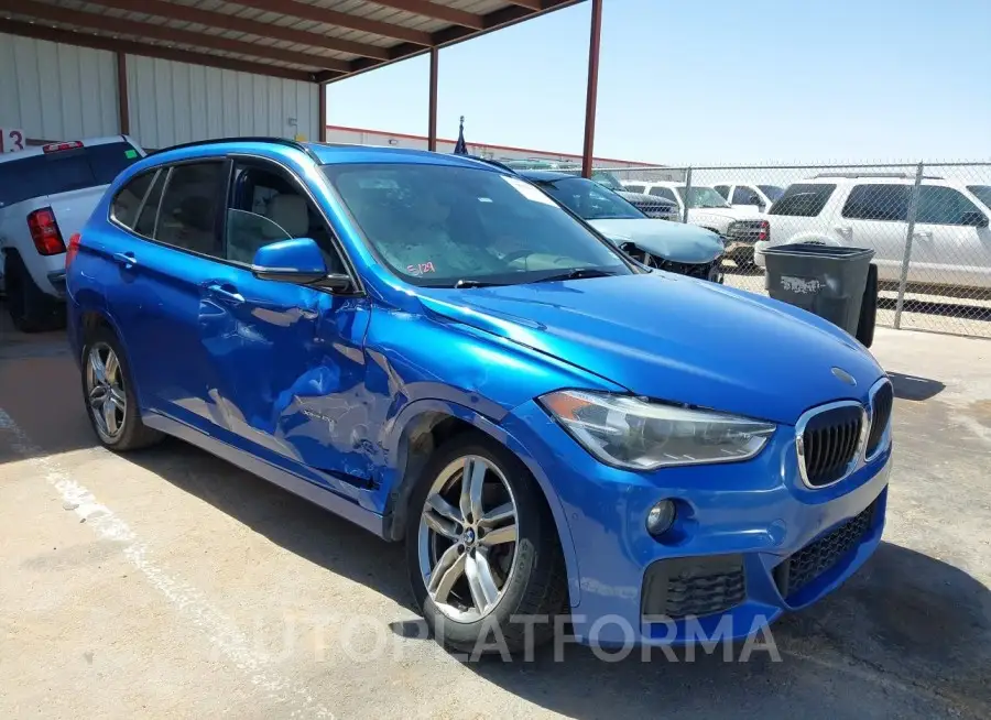 BMW X1 2017 vin WBXHT3C35H5F81341 from auto auction Iaai