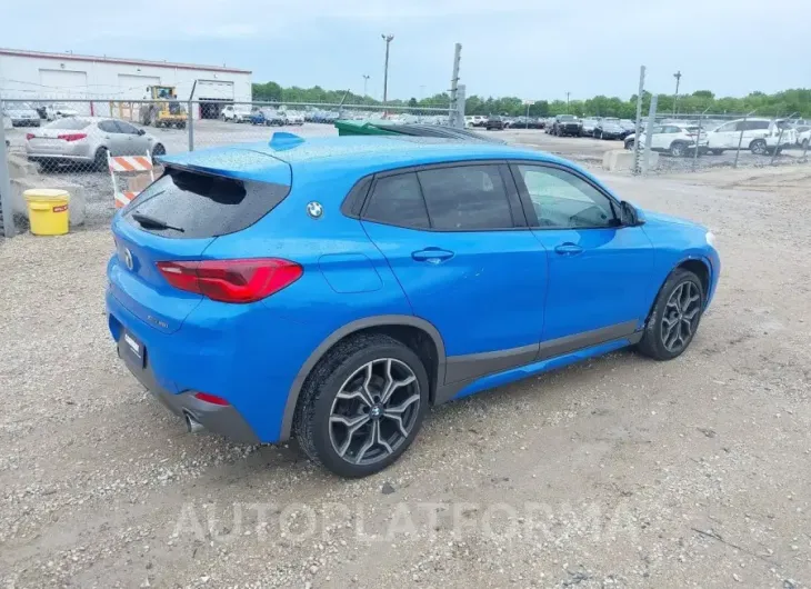 BMW X2 2018 vin WBXYJ5C3XJEF72755 from auto auction Iaai