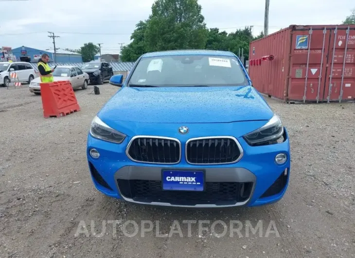 BMW X2 2018 vin WBXYJ5C3XJEF72755 from auto auction Iaai