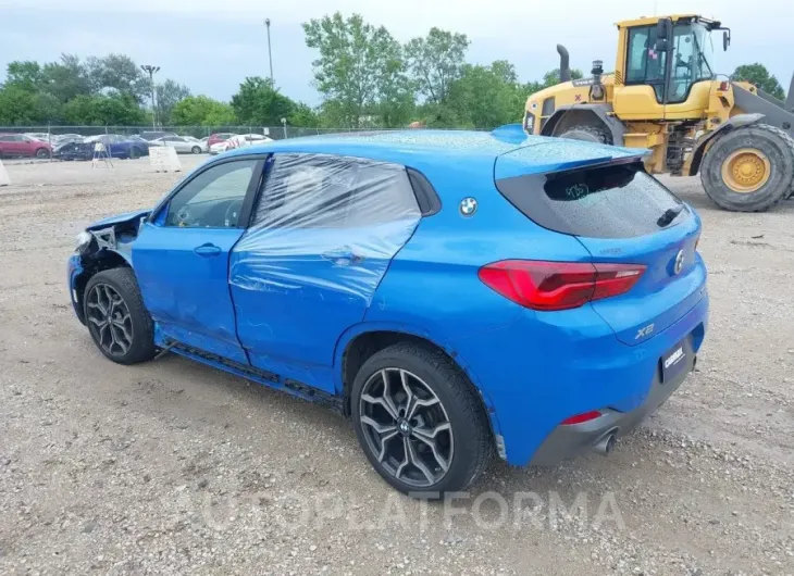 BMW X2 2018 vin WBXYJ5C3XJEF72755 from auto auction Iaai