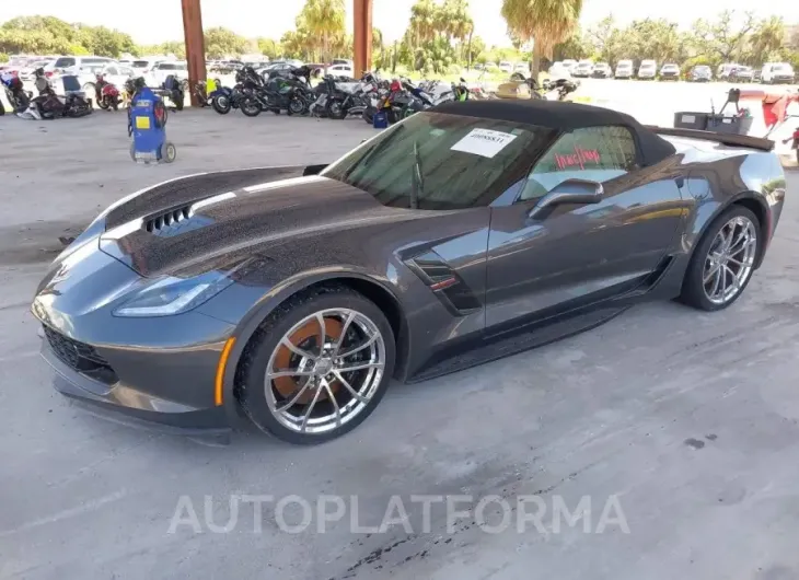 CHEVROLET CORVETTE 2017 vin 1G1YY3D7XH5107214 from auto auction Iaai