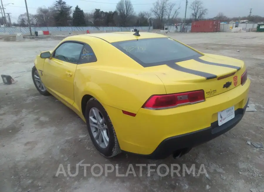 CHEVROLET CAMARO 2015 vin 2G1FA1E35F9308062 from auto auction Iaai