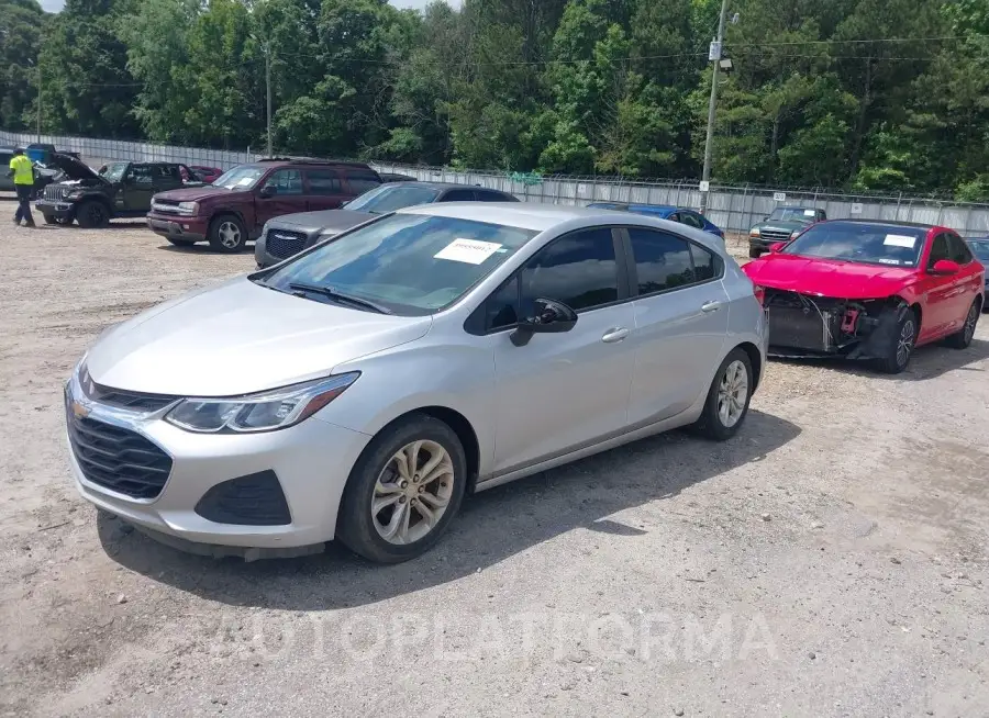 CHEVROLET CRUZE 2019 vin 3G1BC6SM6KS601971 from auto auction Iaai