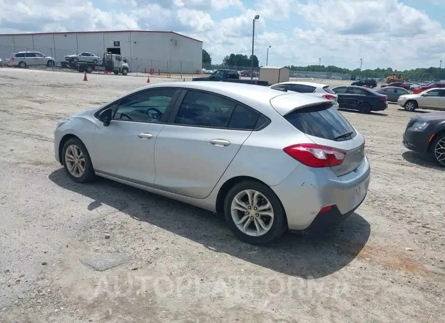 CHEVROLET CRUZE 2019 vin 3G1BC6SM6KS601971 from auto auction Iaai