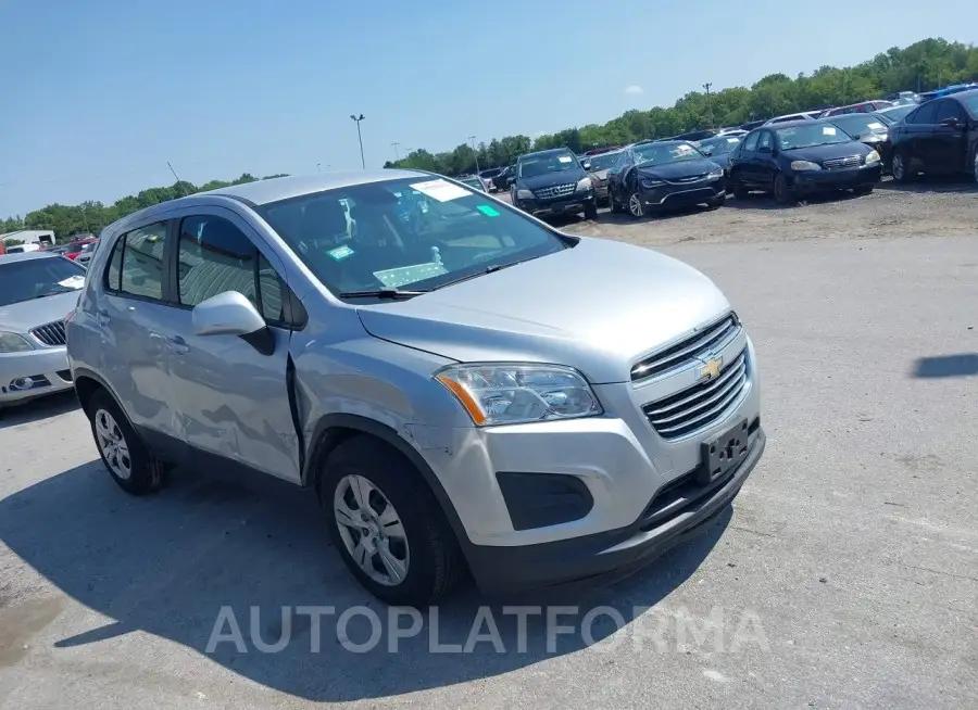 CHEVROLET TRAX 2016 vin 3GNCJKSB9GL273656 from auto auction Iaai