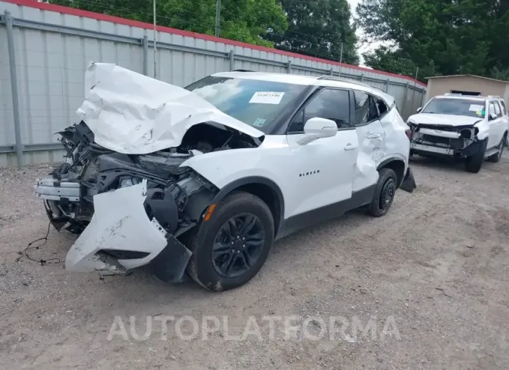 CHEVROLET BLAZER 2021 vin 3GNKBBRA5MS550570 from auto auction Iaai