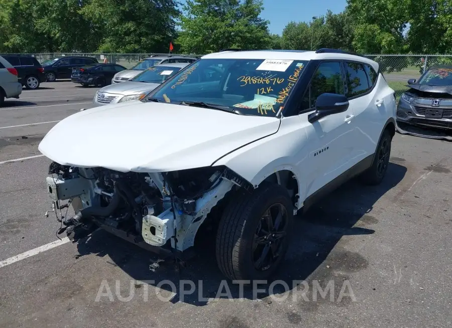 CHEVROLET BLAZER 2024 vin 3GNKBJR43RS133850 from auto auction Iaai