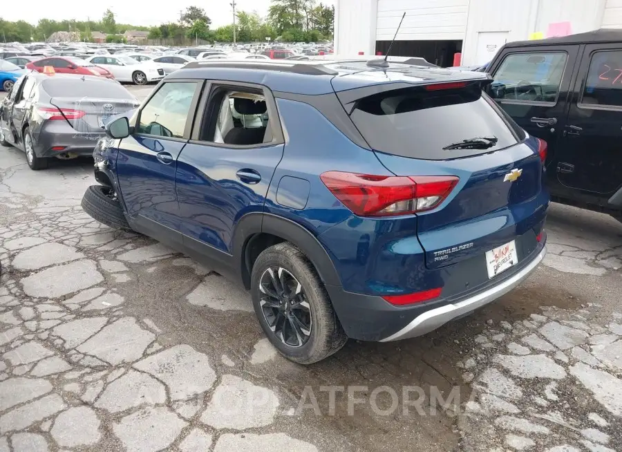 CHEVROLET TRAILBLAZER 2021 vin KL79MRSL0MB107905 from auto auction Iaai