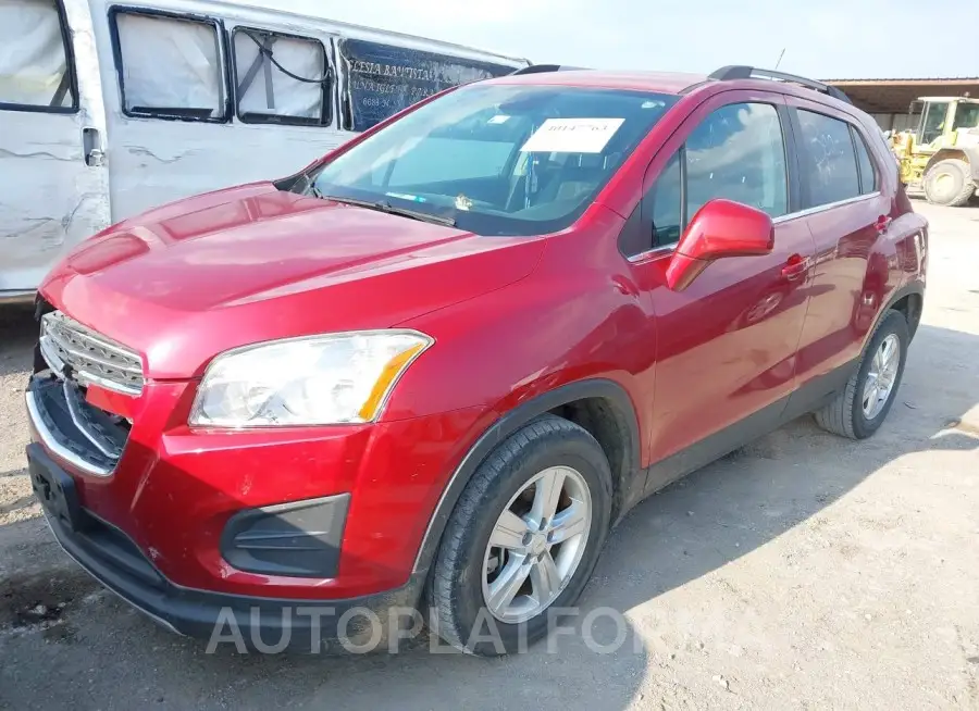 CHEVROLET TRAX 2015 vin KL7CJLSB1FB074127 from auto auction Iaai