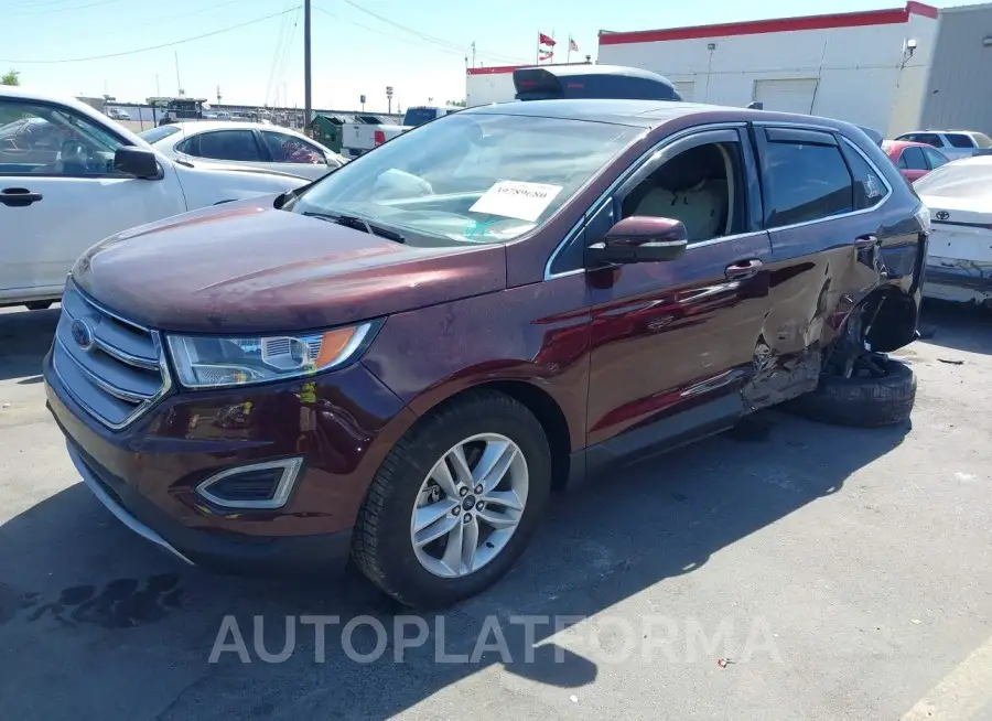 FORD EDGE 2018 vin 2FMPK4J80JBC24272 from auto auction Iaai