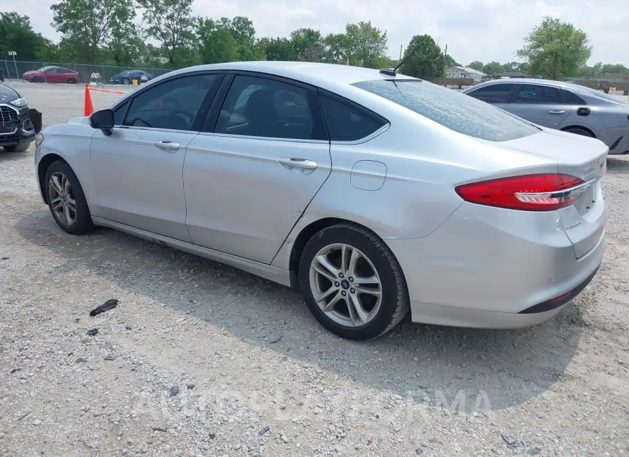 FORD FUSION 2018 vin 3FA6P0HD5JR223400 from auto auction Iaai