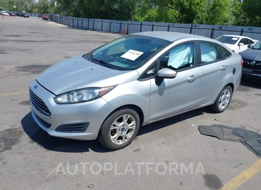 FORD Fiesta 2016 vin 3FADP4BJ9GM125733 from auto auction Iaai