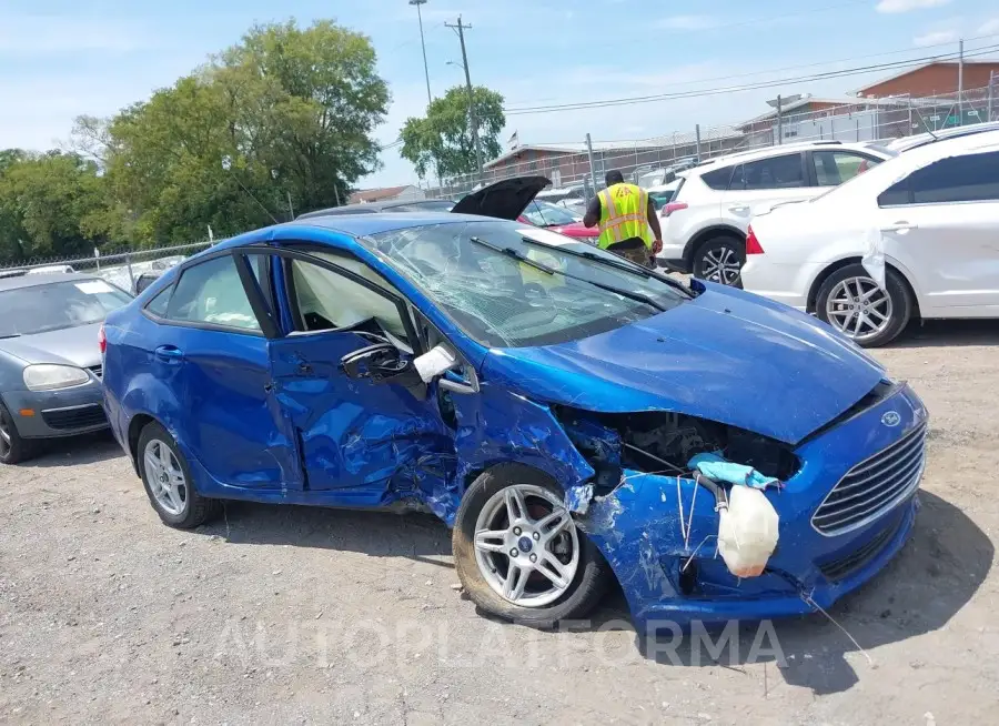 FORD Fiesta 2018 vin 3FADP4BJ9JM145214 from auto auction Iaai