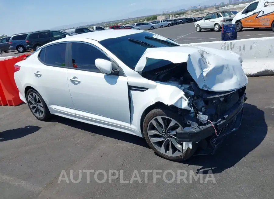 KIA OPTIMA 2015 vin 5XXGR4A77FG501689 from auto auction Iaai