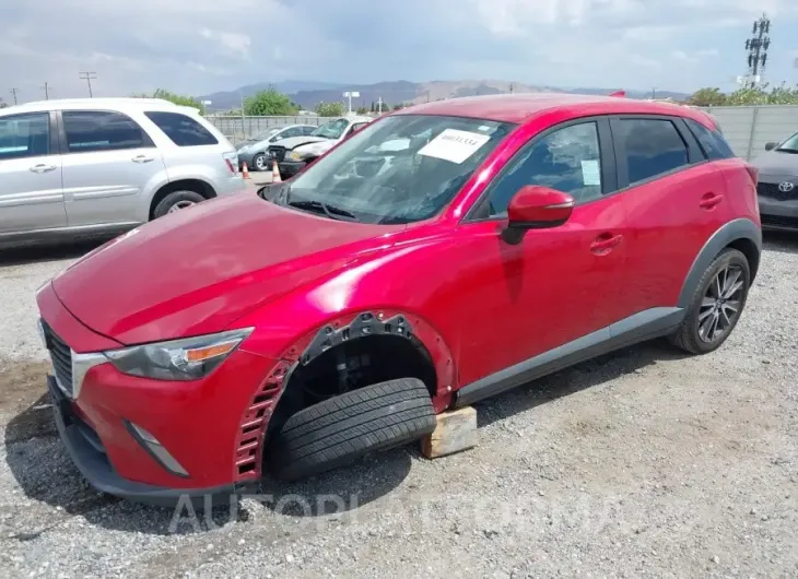 MAZDA CX-3 2017 vin JM1DKDC78H0149568 from auto auction Iaai