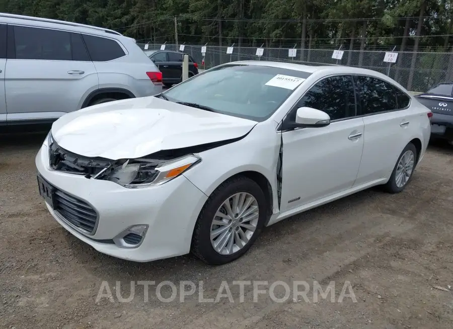 TOYOTA AVALON HYBRID 2015 vin 4T1BD1EB1FU037892 from auto auction Iaai