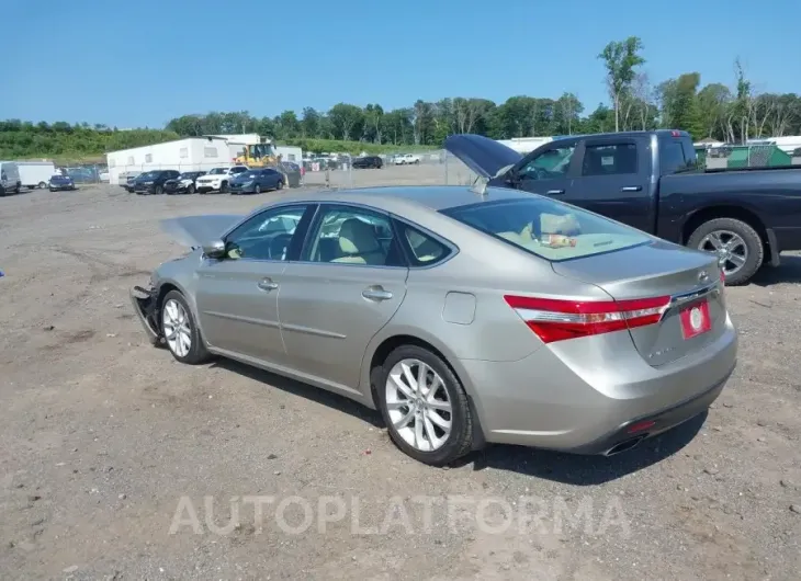 TOYOTA AVALON 2015 vin 4T1BK1EB4FU141718 from auto auction Iaai