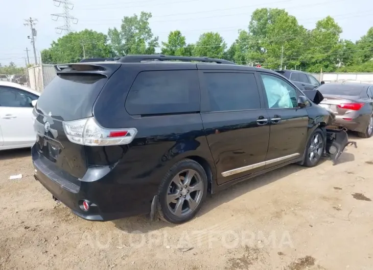 TOYOTA SIENNA 2017 vin 5TDXZ3DC7HS820420 from auto auction Iaai