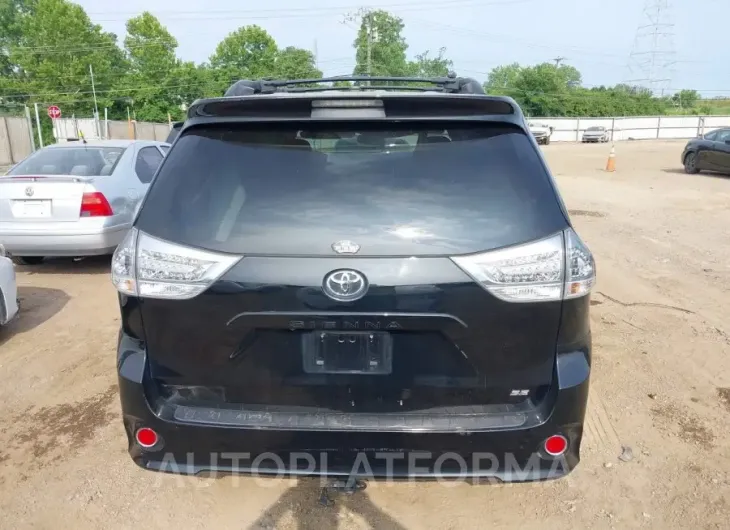 TOYOTA SIENNA 2017 vin 5TDXZ3DC7HS820420 from auto auction Iaai