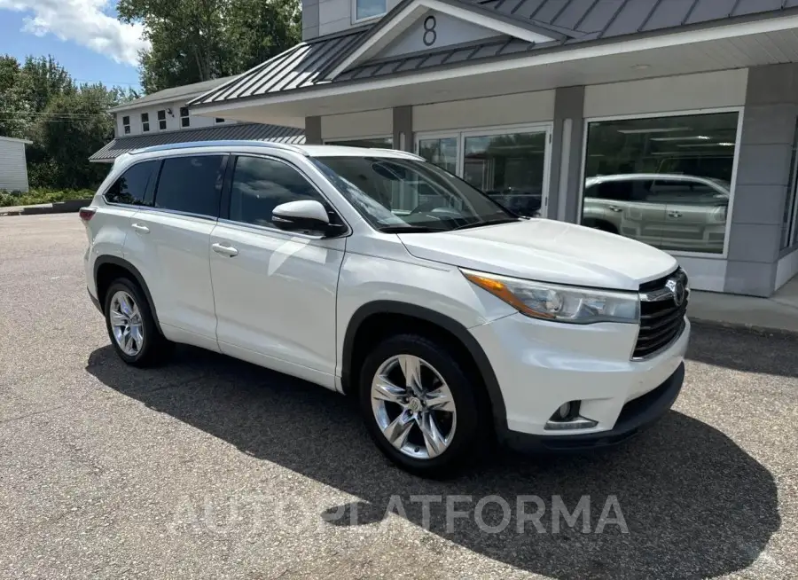 TOYOTA HIGHLANDER 2015 vin 5TDYKRFH6FS063141 from auto auction Iaai