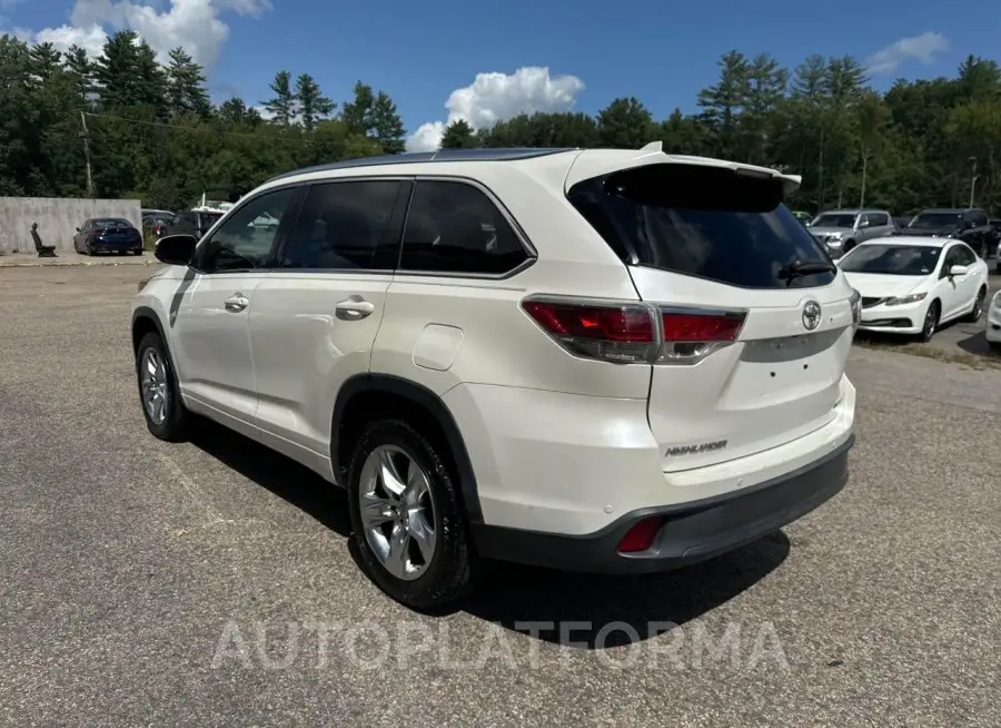 TOYOTA HIGHLANDER 2015 vin 5TDYKRFH6FS063141 from auto auction Iaai