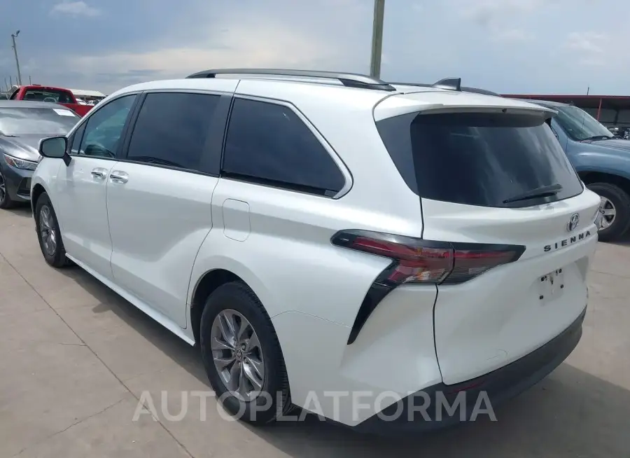 TOYOTA SIENNA 2023 vin 5TDYRKEC7PS152534 from auto auction Iaai