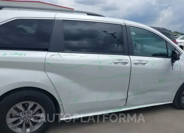 TOYOTA SIENNA 2023 vin 5TDYRKEC7PS152534 from auto auction Iaai