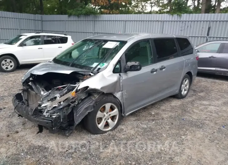 TOYOTA SIENNA 2016 vin 5TDZK3DCXGS706990 from auto auction Iaai