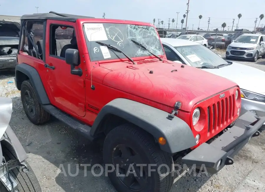 JEEP WRANGLER JK 2018 vin 1C4GJWAG5JL904906 from auto auction Iaai